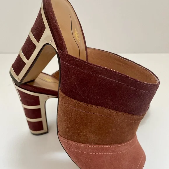 Nina Original 3 color suede. Size 71/2 - Picture 4 of 11